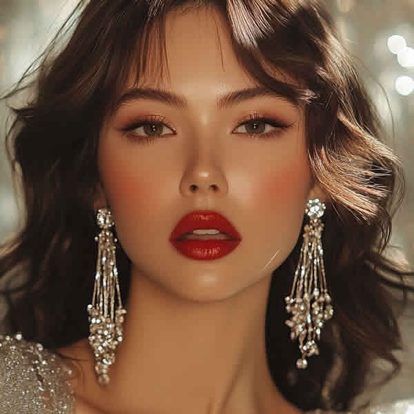 Celebrity Earrings Look