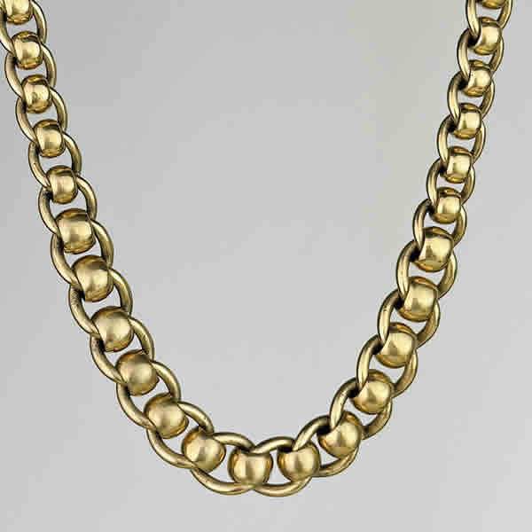 1970s heavy gold chain